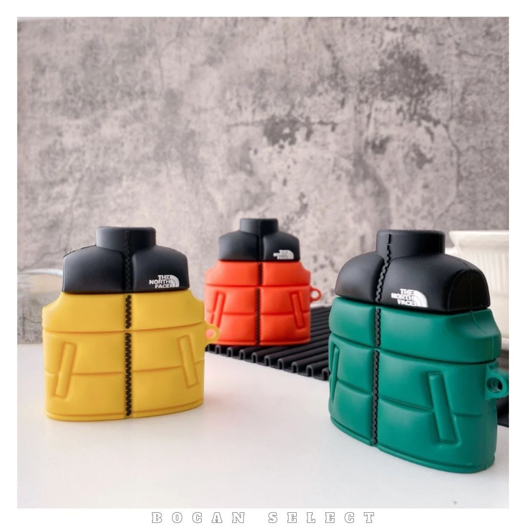 AIRPODS 北臉羽絨外套  耳機殼 保護套 配件