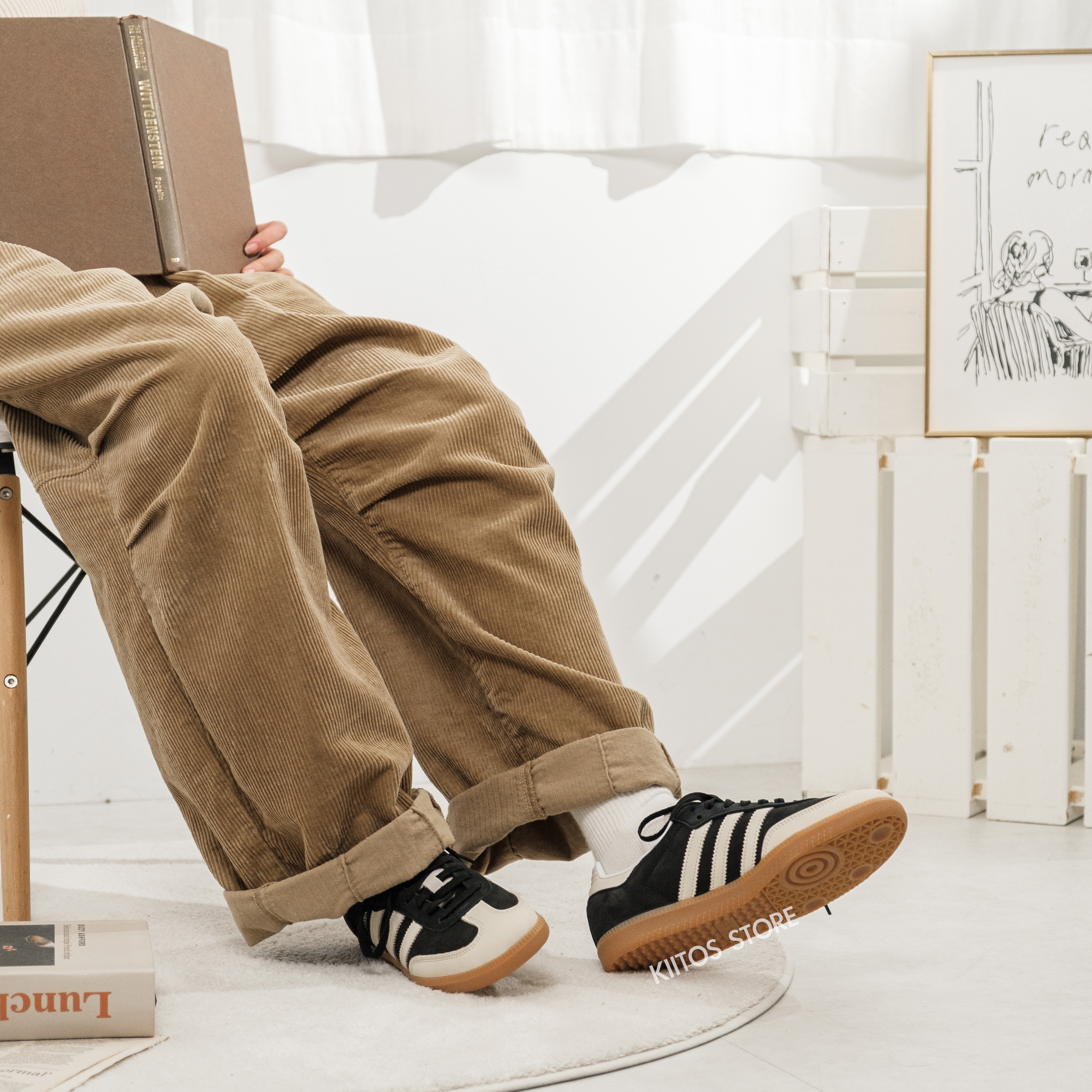 （ 預購 ）Adidas Originals Samba 黑奶油 IE5836