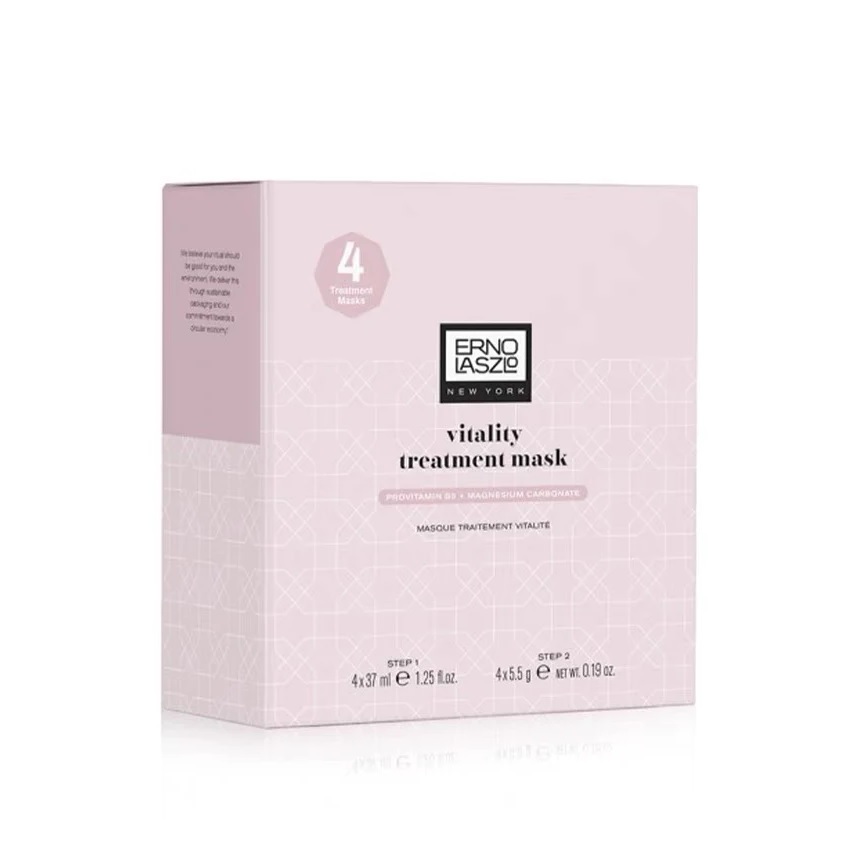 ERNO LASZLO 水療冰白面膜 (4 x 5.5g 面膜粉 + 4 x 37ml 營養液)