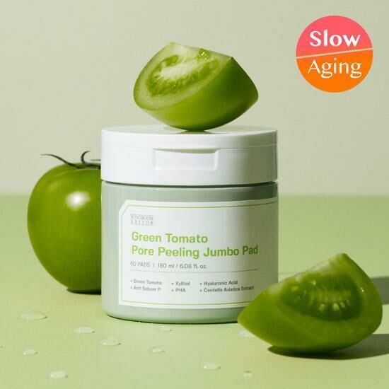 《現貨》SungBoon Editor Green Tomato Pore Peeling Jumbo Pad (60 PADS)