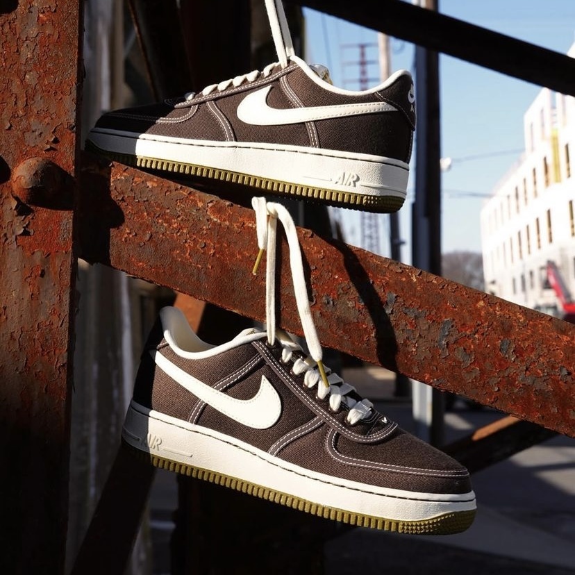 【Focus Store】現貨秒發 Nike Air Force 1 Low Prm "Baroque Brown" 巴洛克棕 CI9349-201