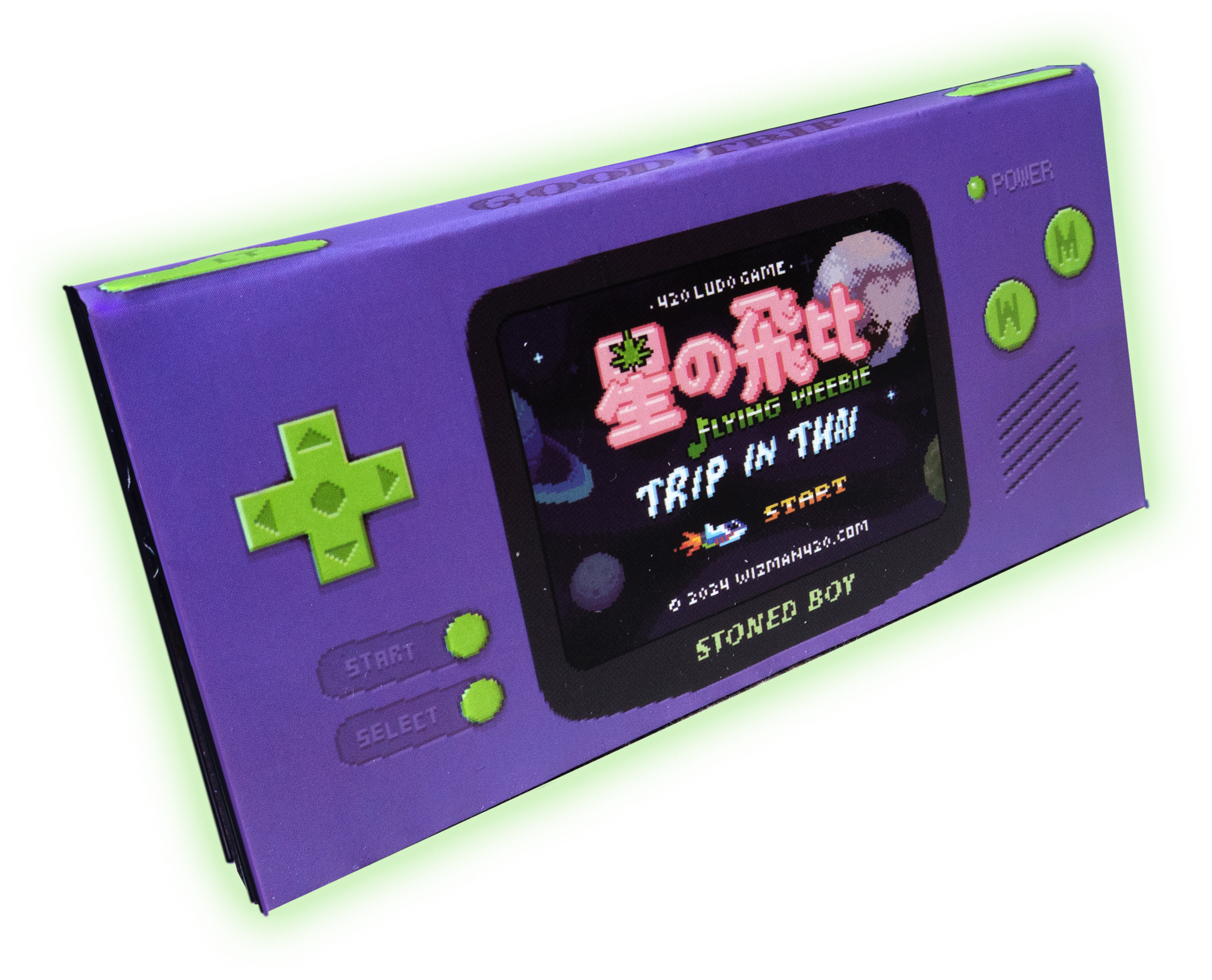 HK07 x WIZMAN 聯名捲煙紙濾嘴組第三代 - 星之飛比 Flying Weebie 107mm