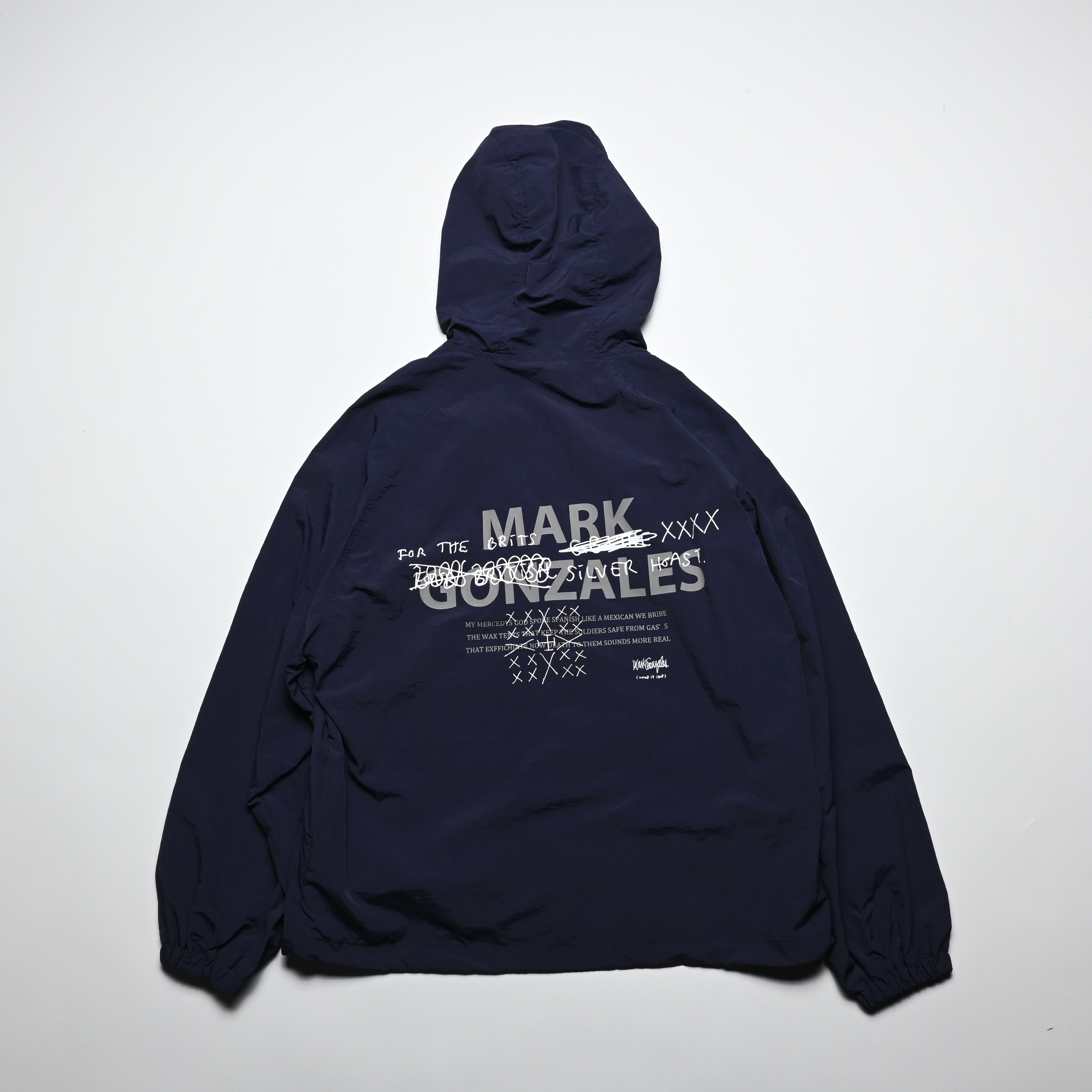 (What it isNt) ART BY MARK GONZALES Reflective Nylon jacket