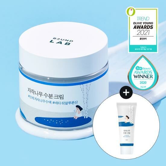 Round Lab Birch Juice Moisturizing Cream 80ml [Olive Young Planning Set]