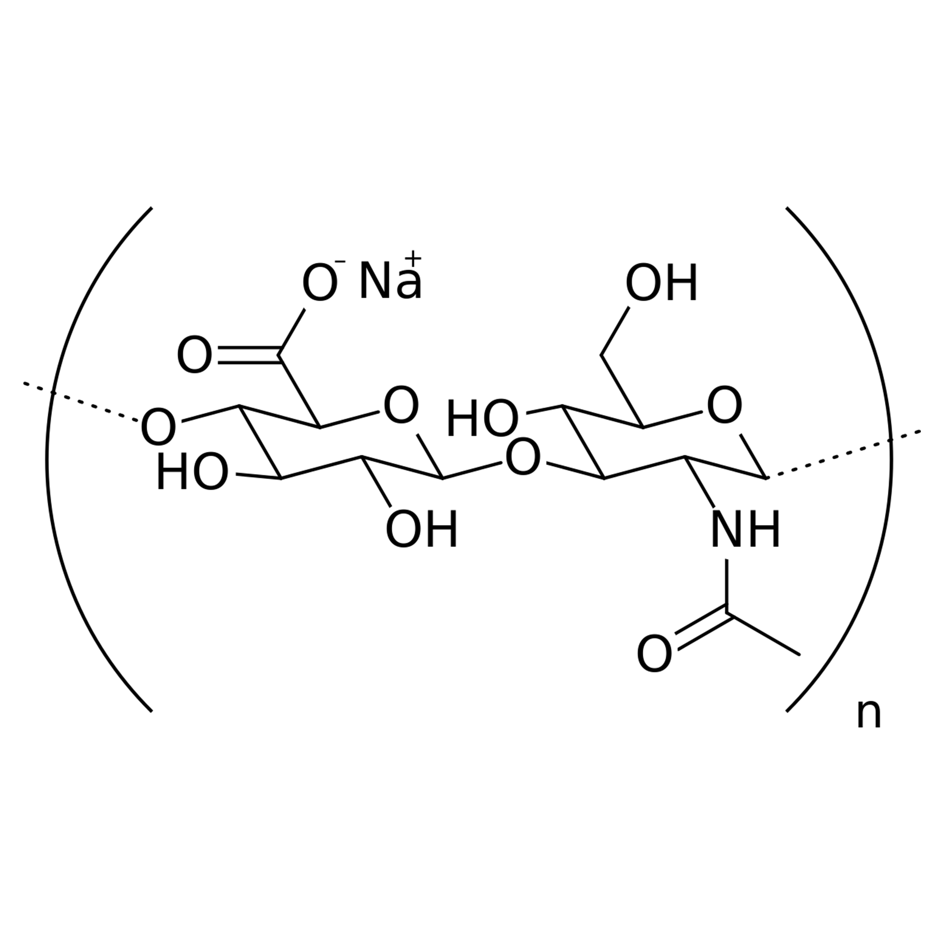 玻尿酸鈉, Sodium Hyaluronate, 組織潤滑, 黏彈性溶液, 傷口癒合, 美容護膚, 眼科手術, 關節疼痛治療, 皮膚護理產品, 高親和力受體, 機械保護, 組織修復, tissue lubrication