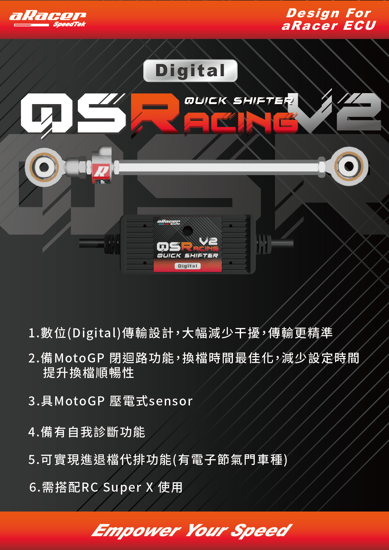 【aRacer】QSR 快排 QS-Racing V2 賽道數位快排