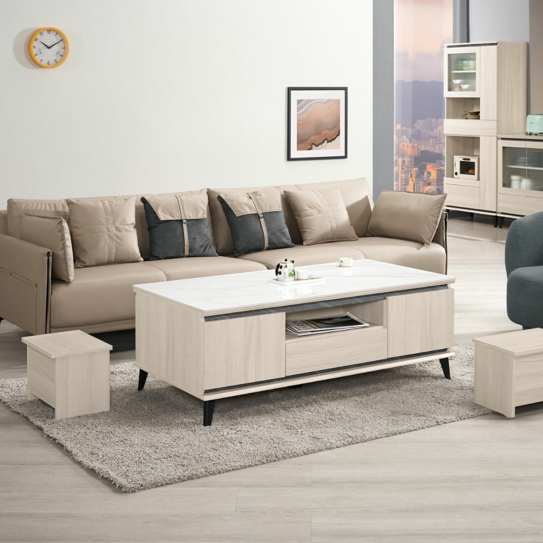 范德爾︱岩板茶几