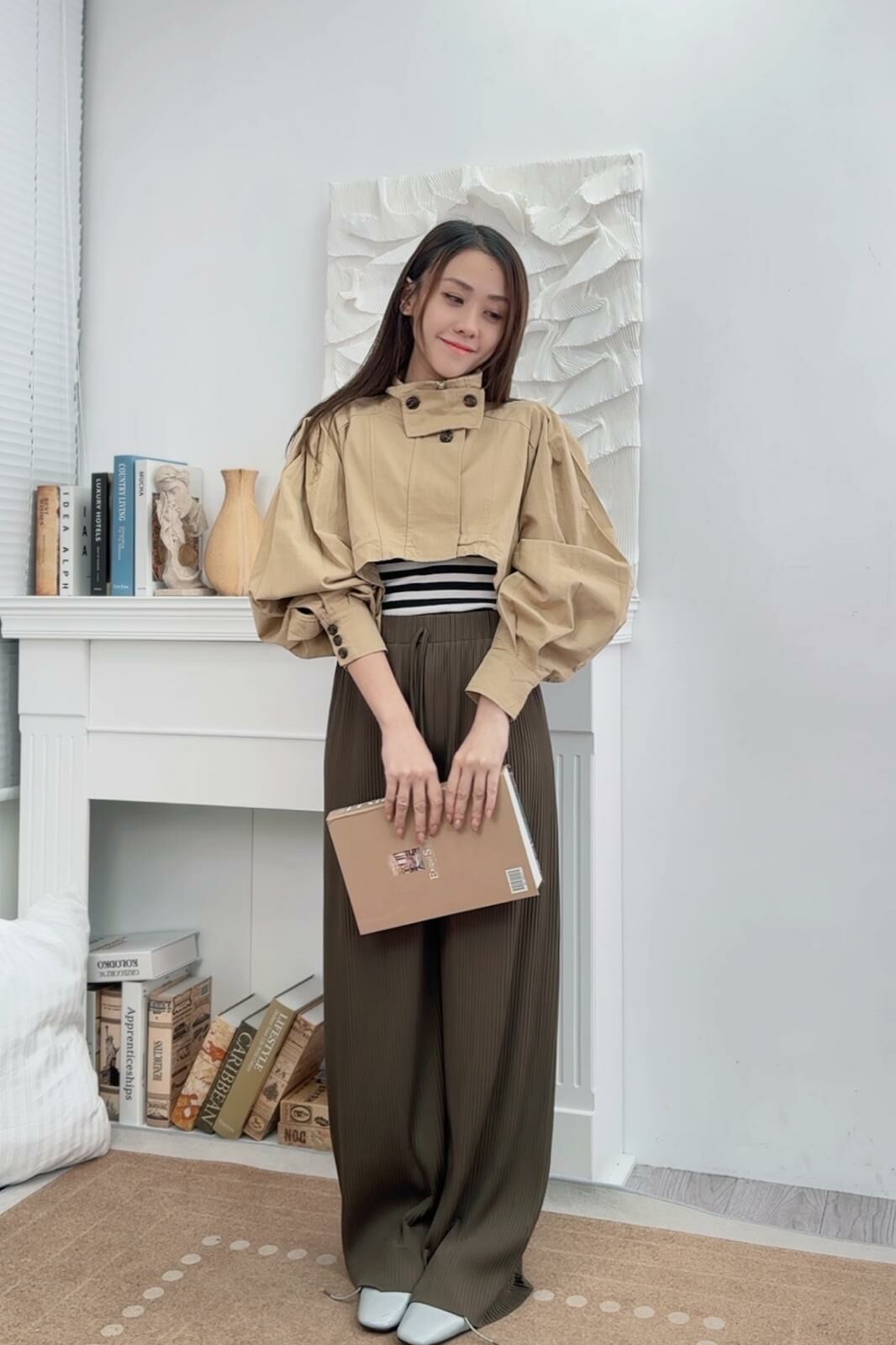 JK#5813 🤍半紳士外套