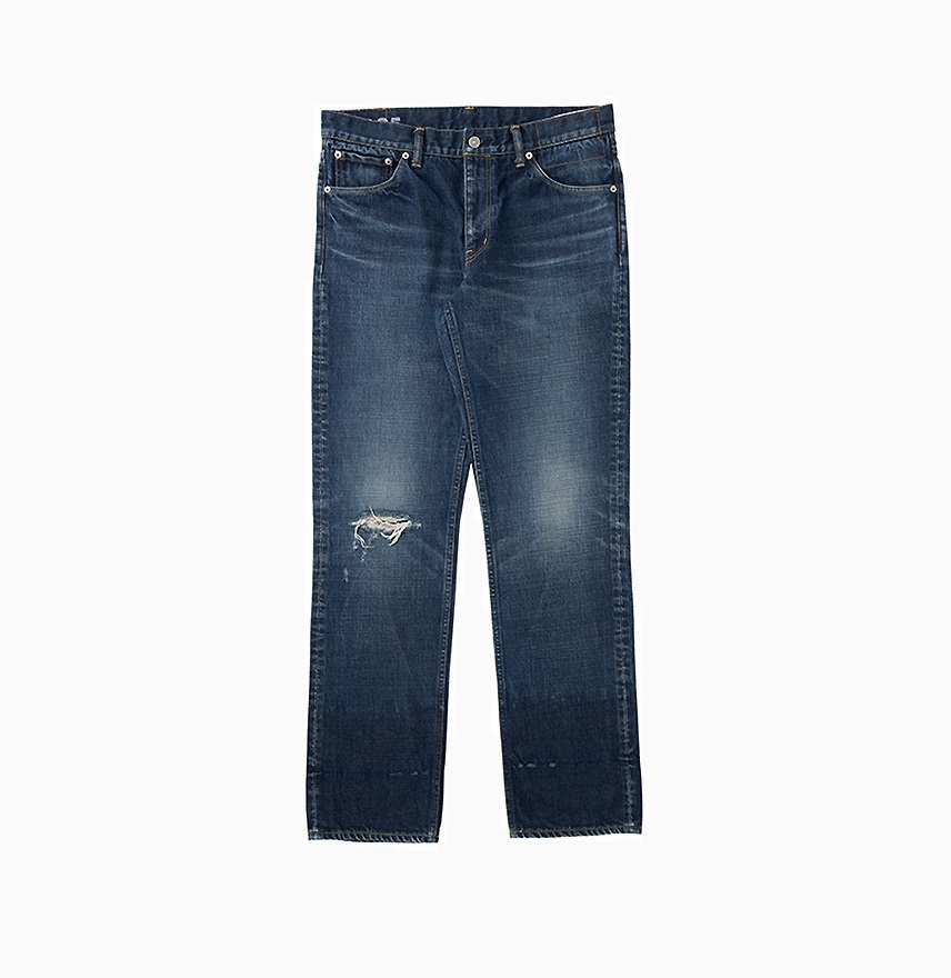 VISVIM SOCIAL SCULPTURE DAMAGED-25 JEANS - SIZE 30 03 CUT L30 PRE ORDER ITEM (預訂中)