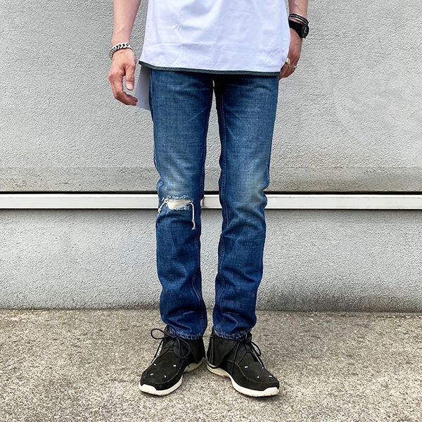 VISVIM SOCIAL SCULPTURE DAMAGED-25 JEANS - SIZE 30 03 CUT L30 PRE ORDER ITEM (預訂中)