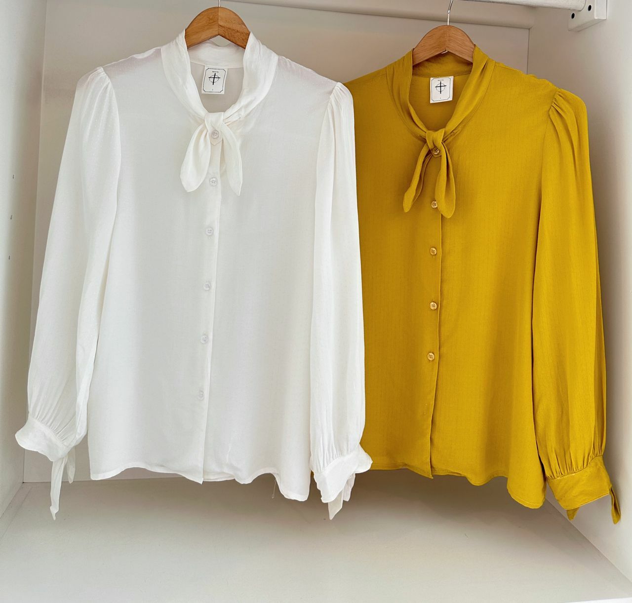 L/SLEEVE CHIFFON BUTTON BLOUSE