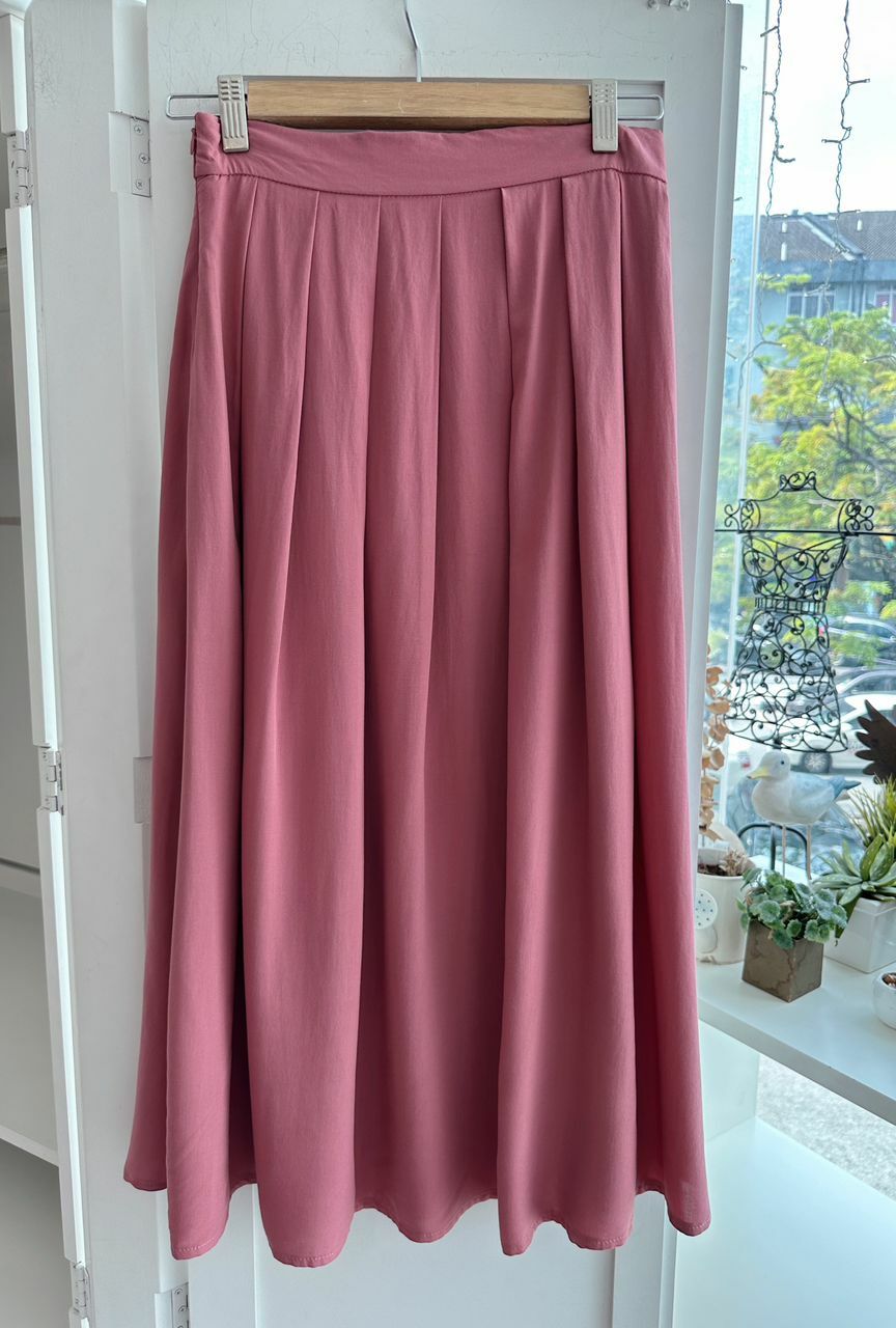 SOFT MIDI SKIRT