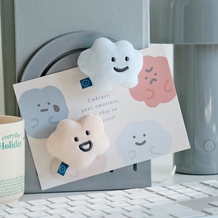 迷你娃娃磁鐵 喜寶 怒君 小哀 樂樂