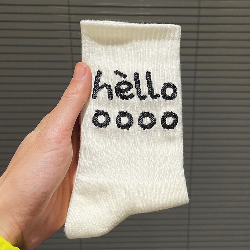 《3741》♾️HEIIO圈圈中筒襪