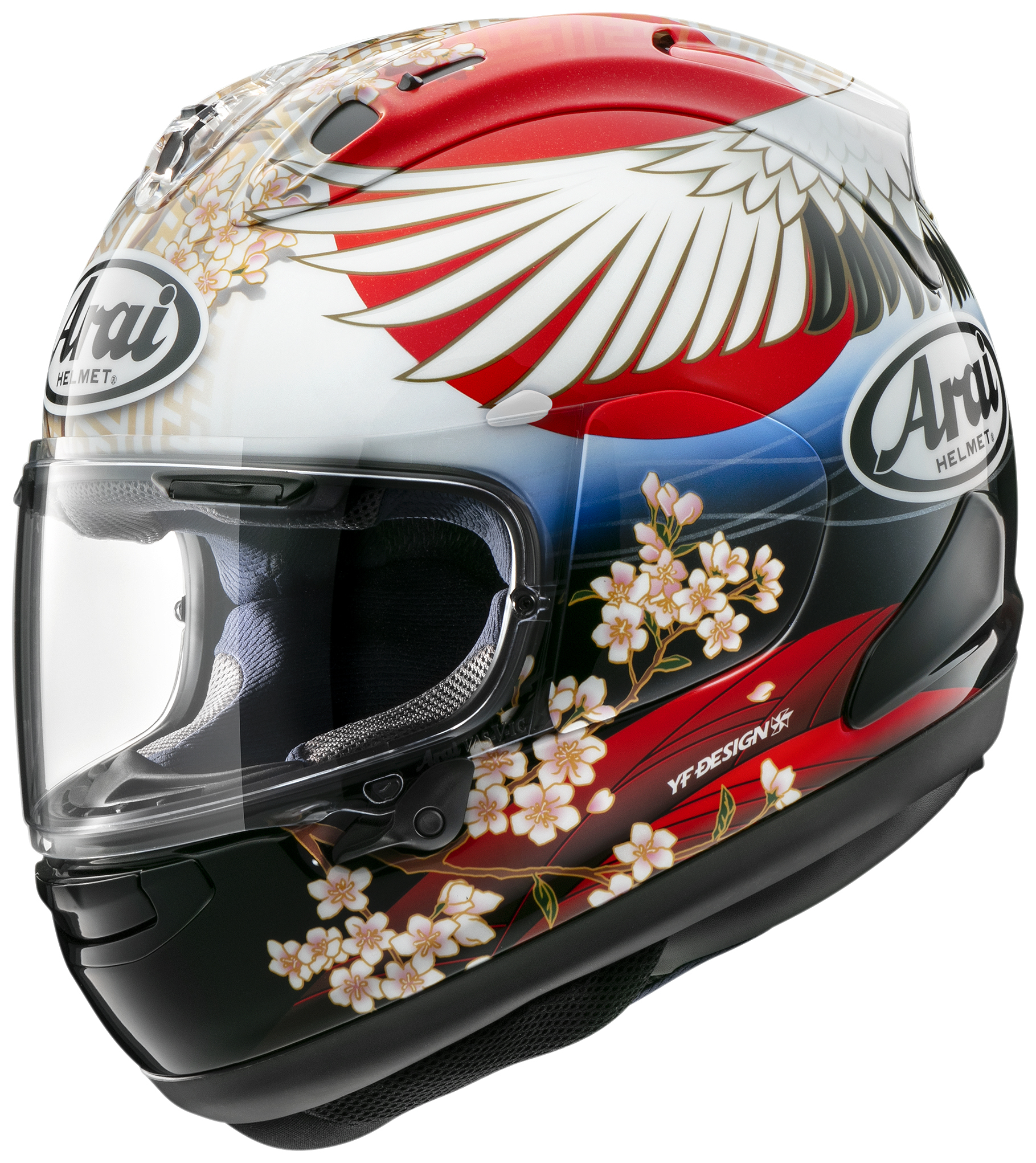 ARAI RX-7X 彩繪 TSUBASA 全罩 翼 丹頂鶴