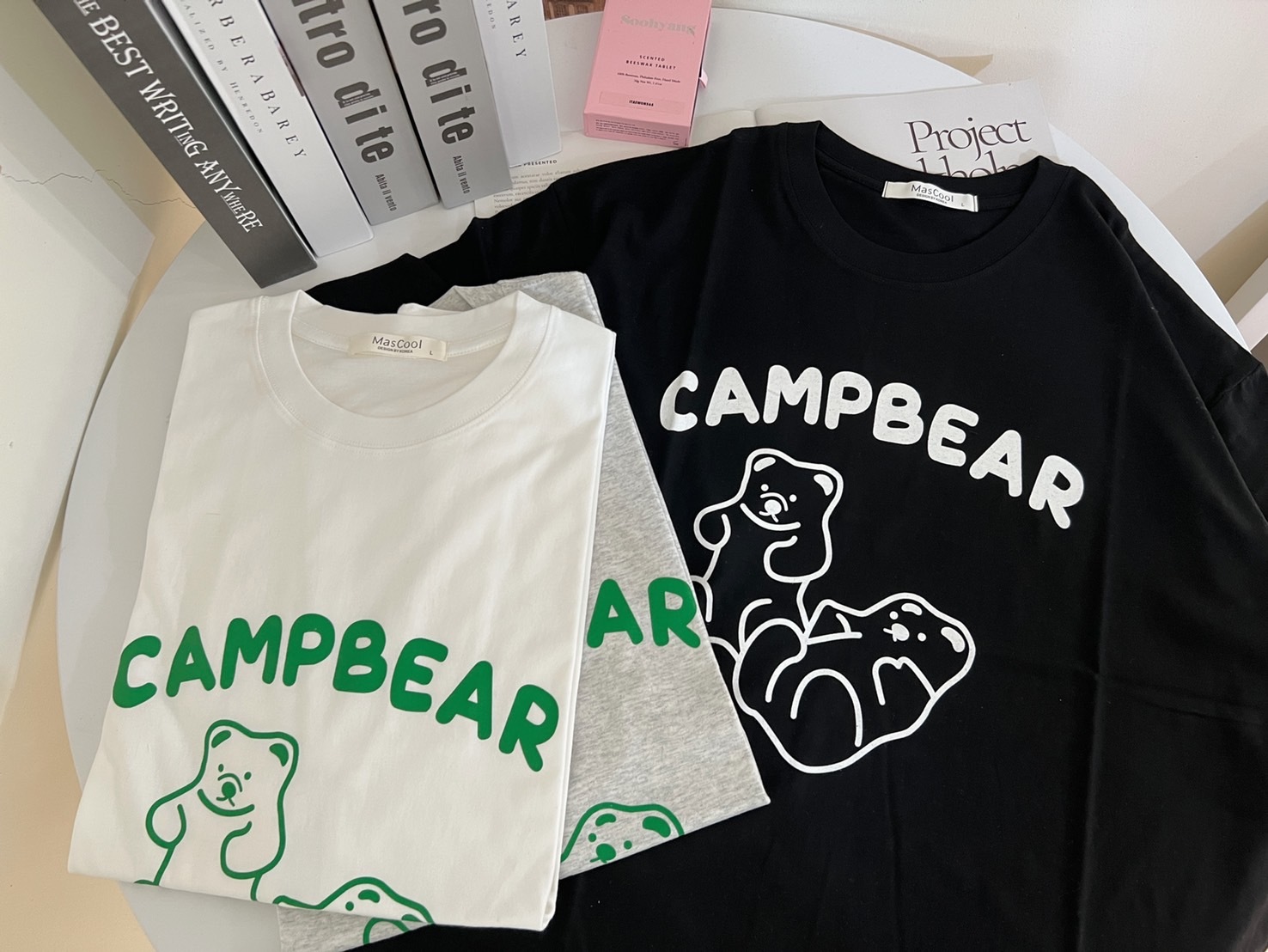 6215 CAMP小熊短袖