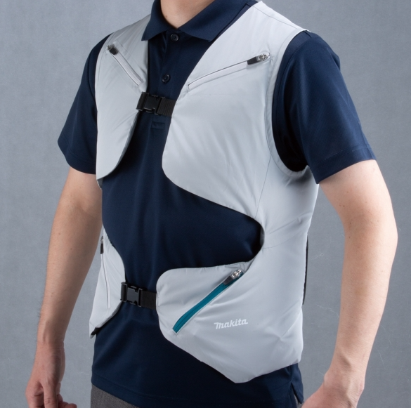 "MAKITA"牧田牌 充電式雙風扇背心