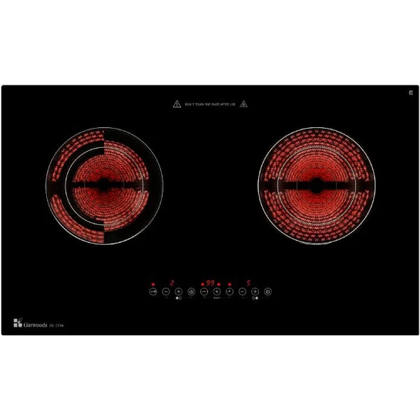 樂思  Garwoods     EC-2330 ‧座檯‧嵌入式‧750mm 雙頭電陶爐‧2800W‧香港行貨,原廠2年保養‧