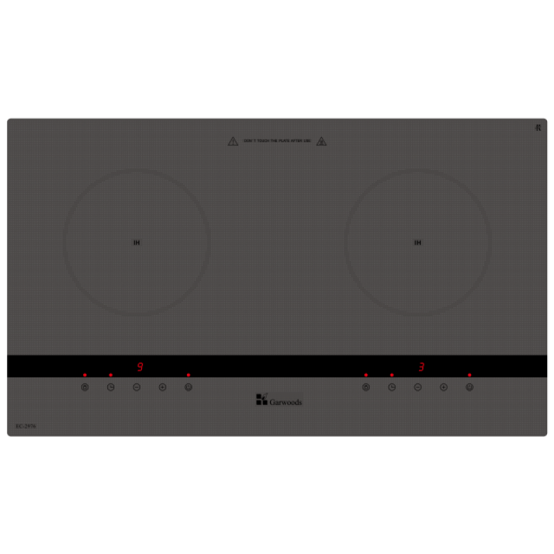 樂思  Garwoods     EC-2976 ‧座檯‧嵌入式‧730mm 雙頭電磁爐‧3600W‧香港行貨,原廠2年保養‧