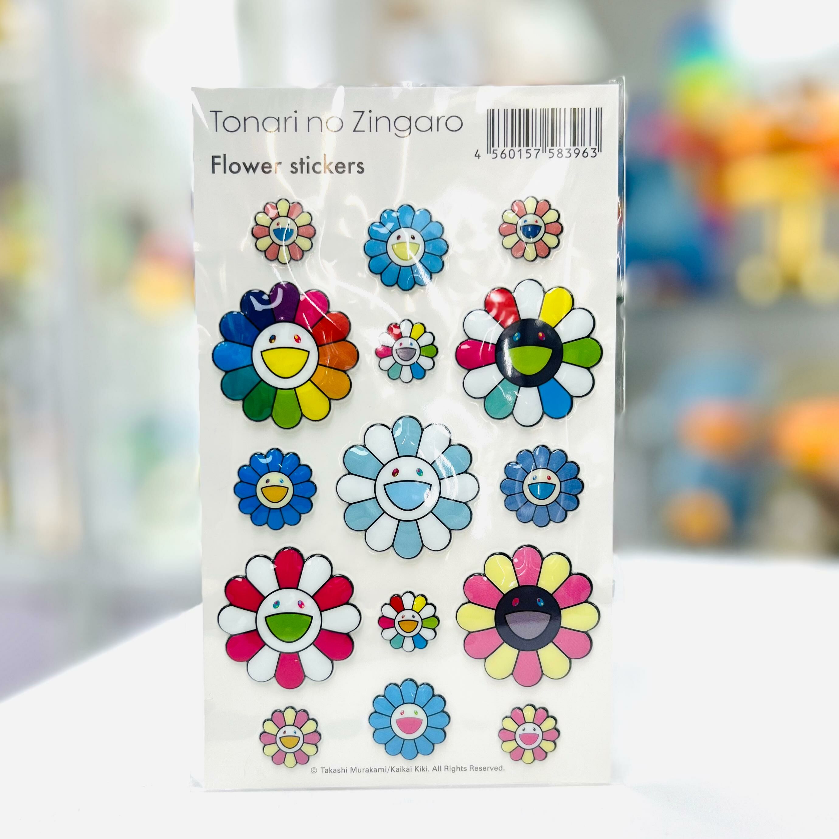 Flower Bubblingly Stickers