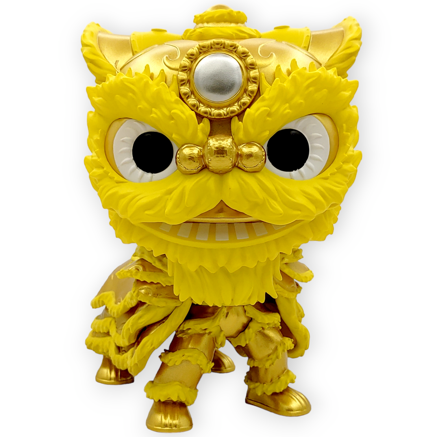FUNKO POP<中華傳統>6吋黃色舞獅(金屬色)-No.149