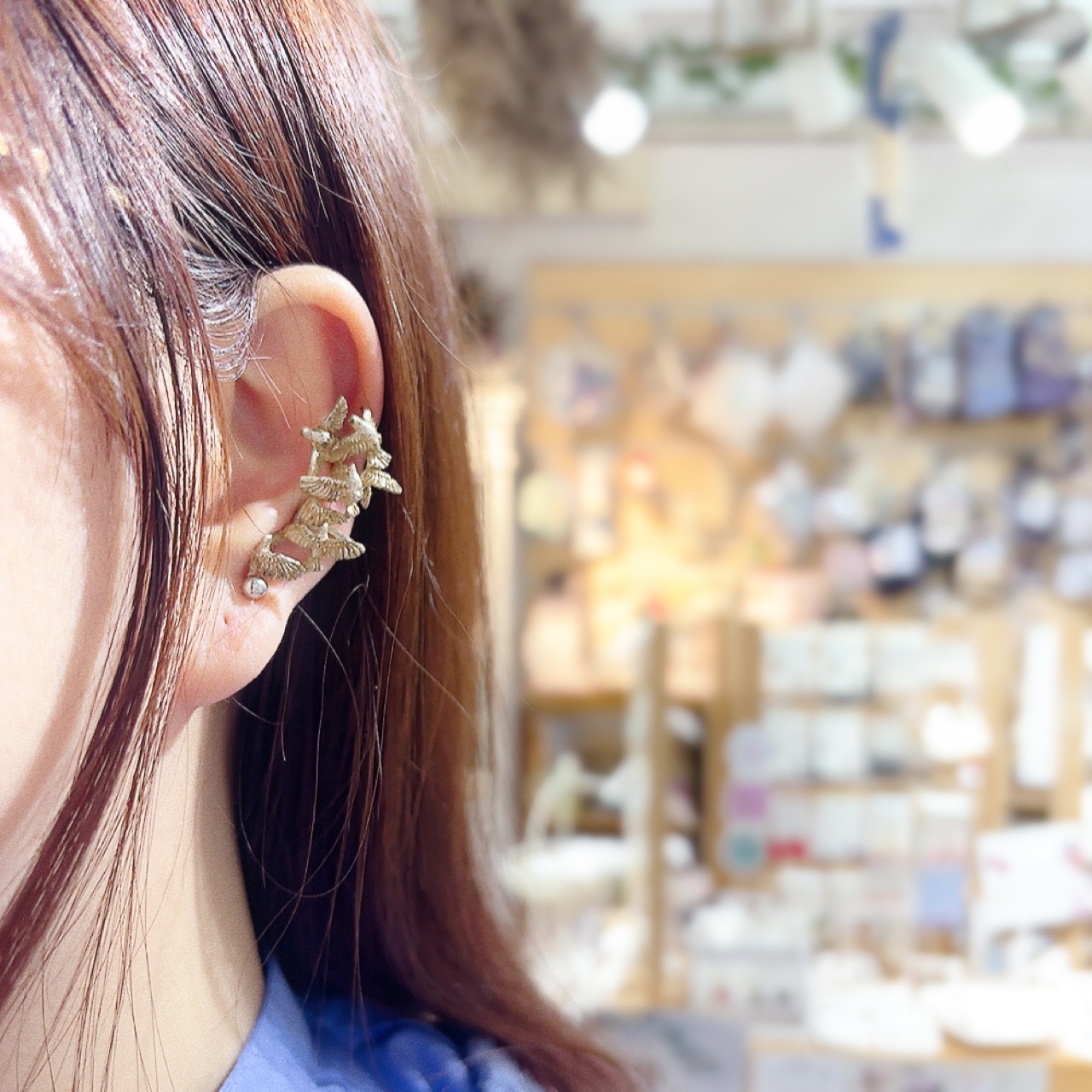 Palnart Poc 白鴿群單邊耳夾