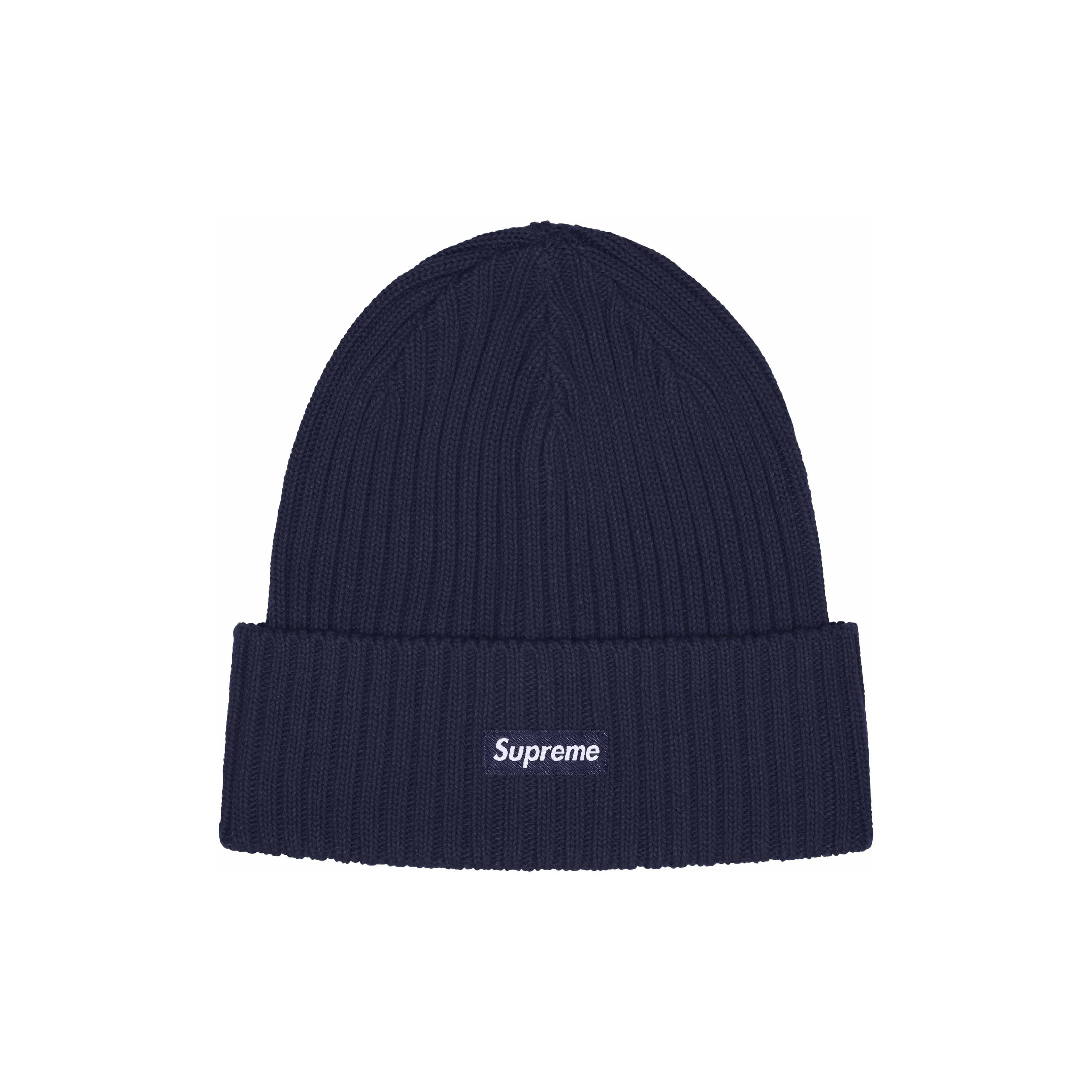 SUPREME OVERDYED BEANIE SS24 小BOX LOGO 毛帽水洗黑/薰衣草色/深藍/亮