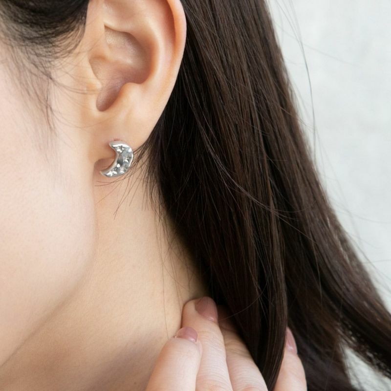 [日本制] 星形/心形/月亮耳環