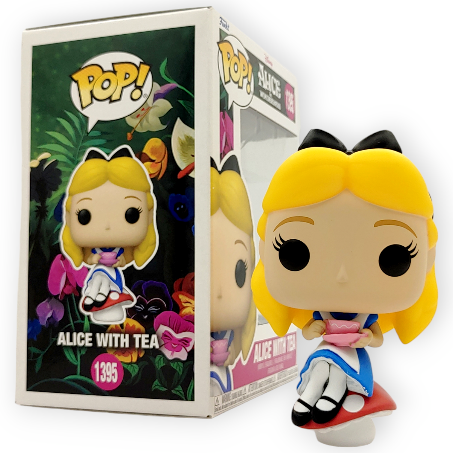 FUNKO POP<愛麗絲夢遊仙境1951>愛麗絲(品茶)-No.1395