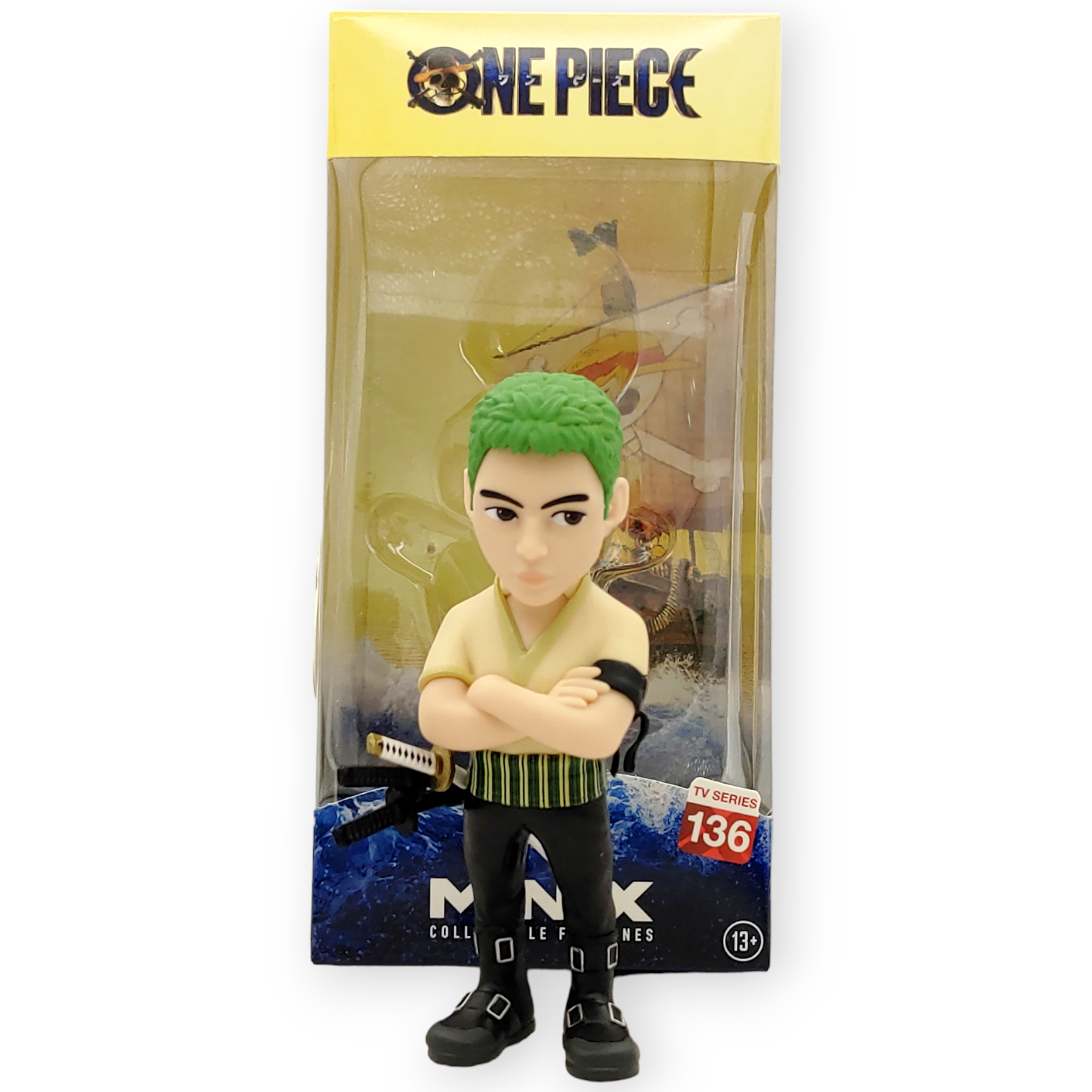 < One Piece海賊王真人版>MINIX 12cm卓洛公仔