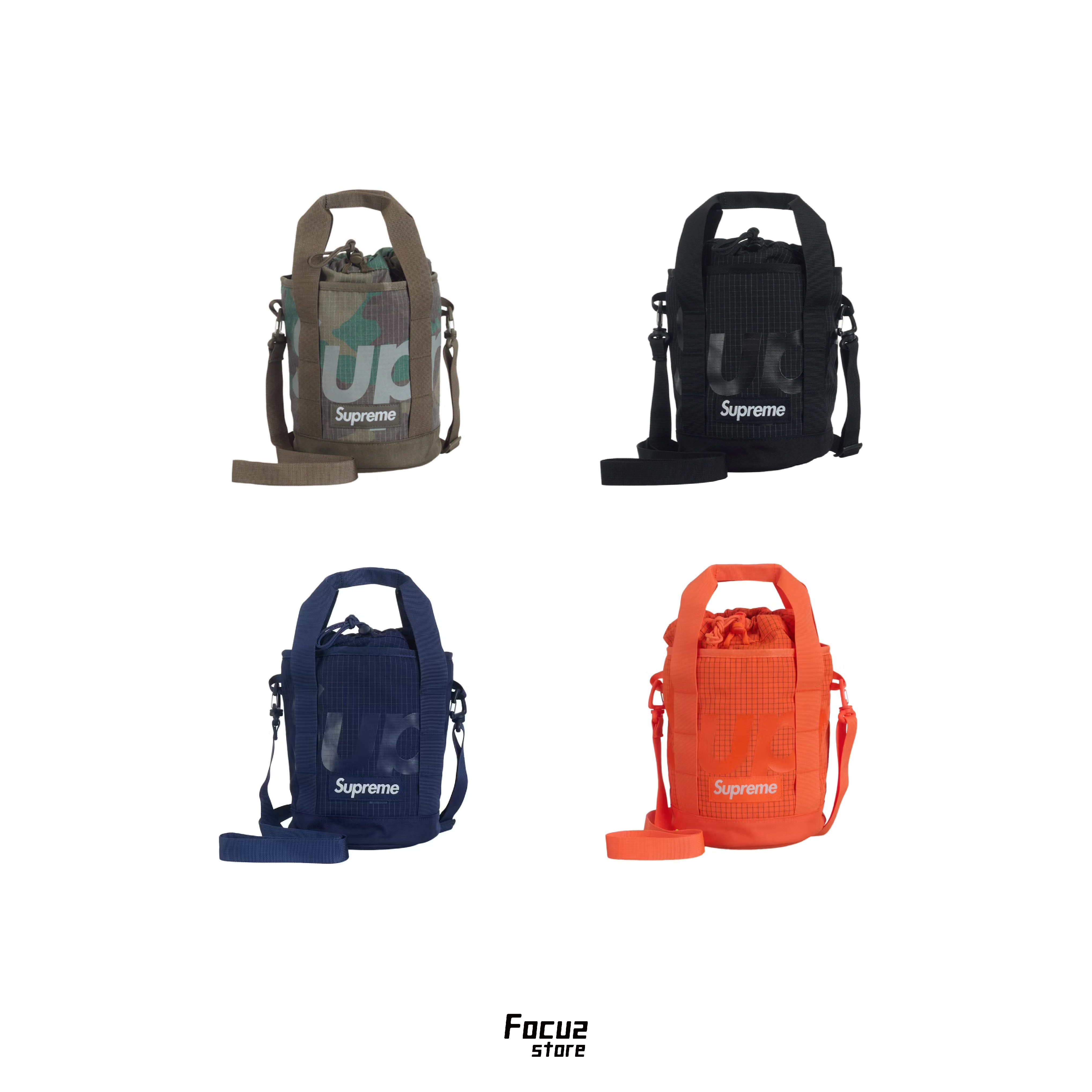 【Focus Store】現貨秒發 Supreme SS24 Week 1 Cinch Bag 水桶包 反光 三色