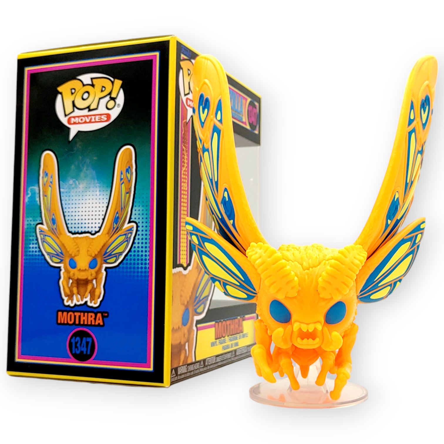 FUNKO POP <哥斯拉大戰摩斯拉>摩斯拉(Blacklight版)-No.1347