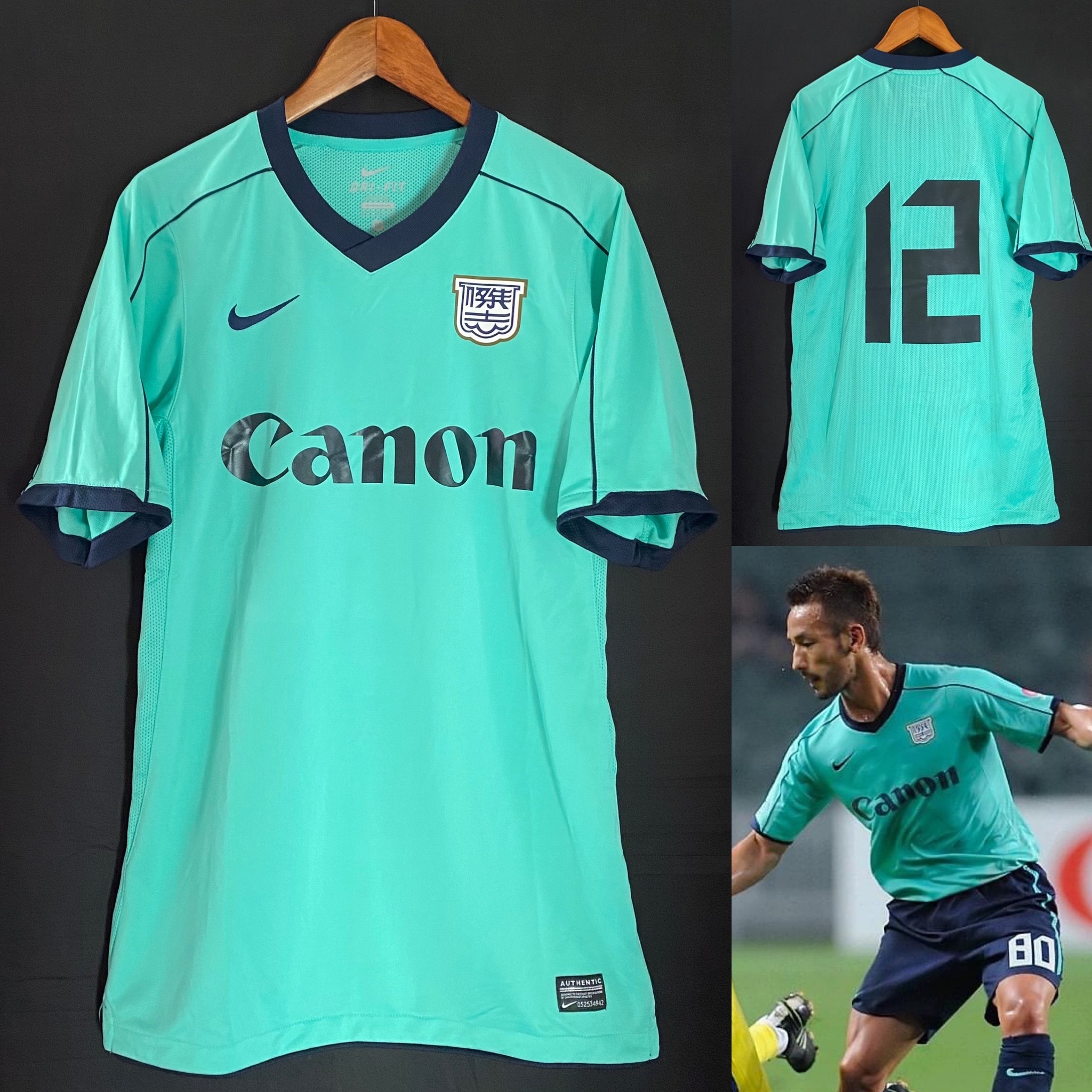 Kitchee 2011-2012 Nike Home match worn shirt