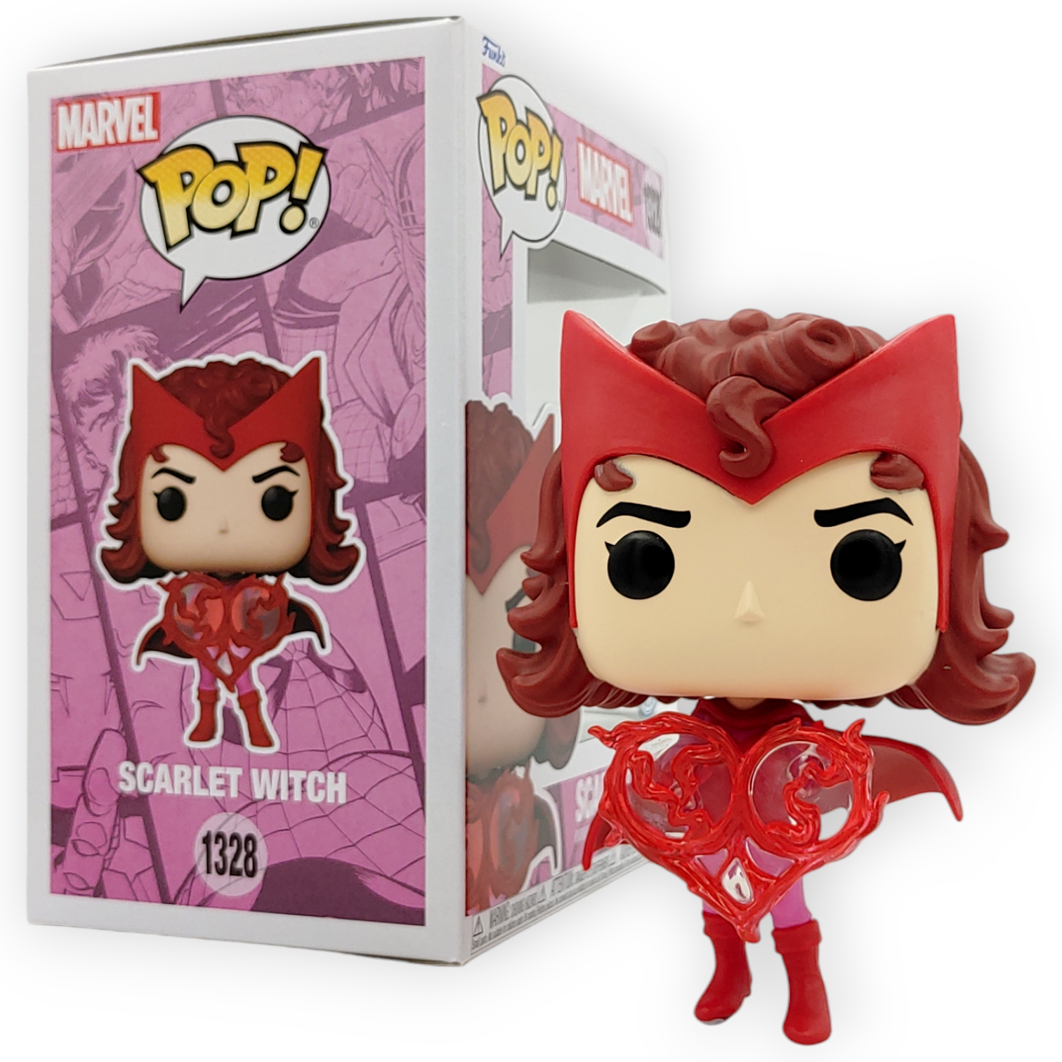 FUNKO POP<MARVEL>緋紅女巫(情人節心心)-No.1328