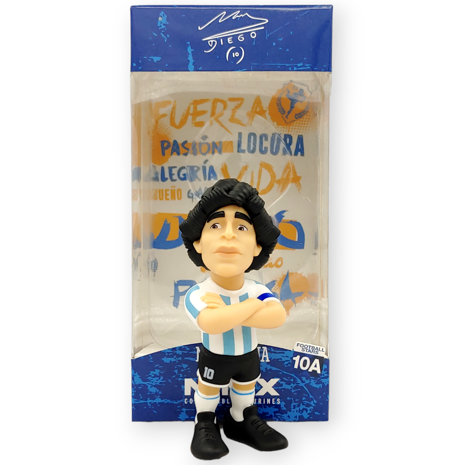 阿根廷MINIX 12cm馬勒當拿MARADONA公仔