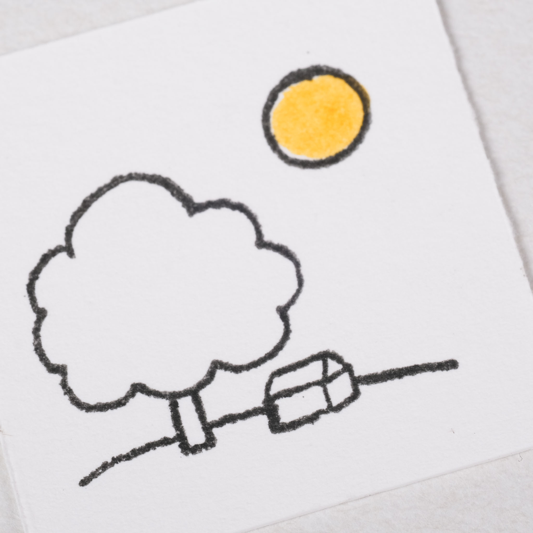 限店購買的插畫 膠版印章 精選｜一分之一工作室 臺灣