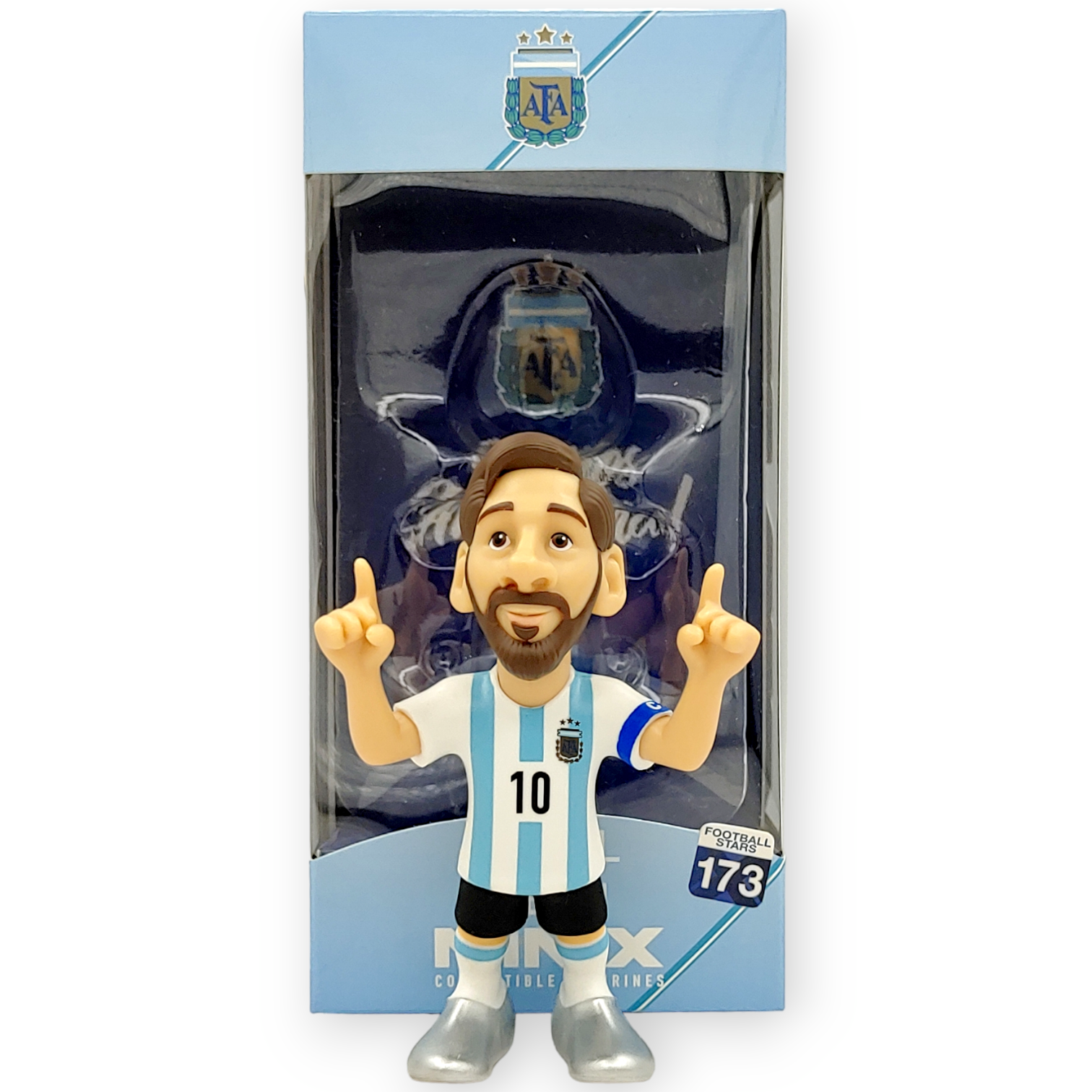 阿根廷MINIX 12cm美斯MESSI公仔