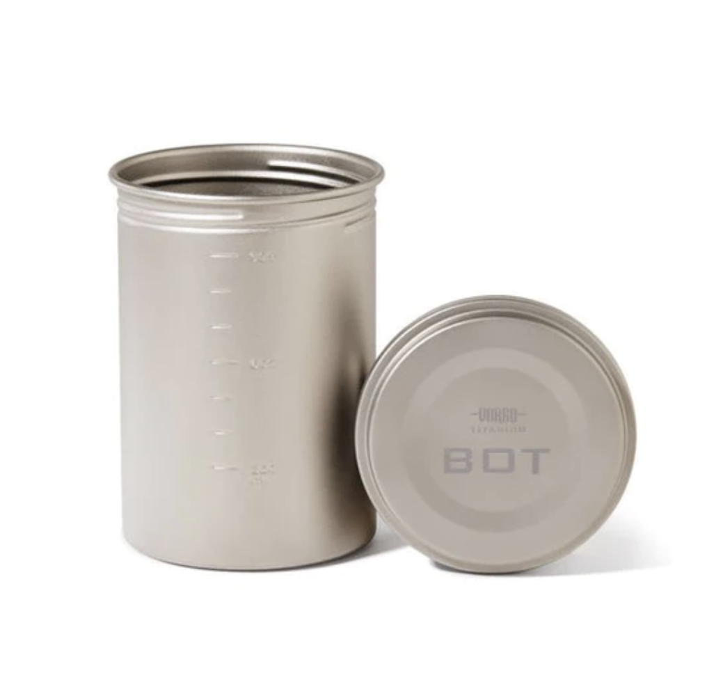 Vargo Titanium BOT Bottle POT T-427 鈦合金超輕量水杯烹煮鍋