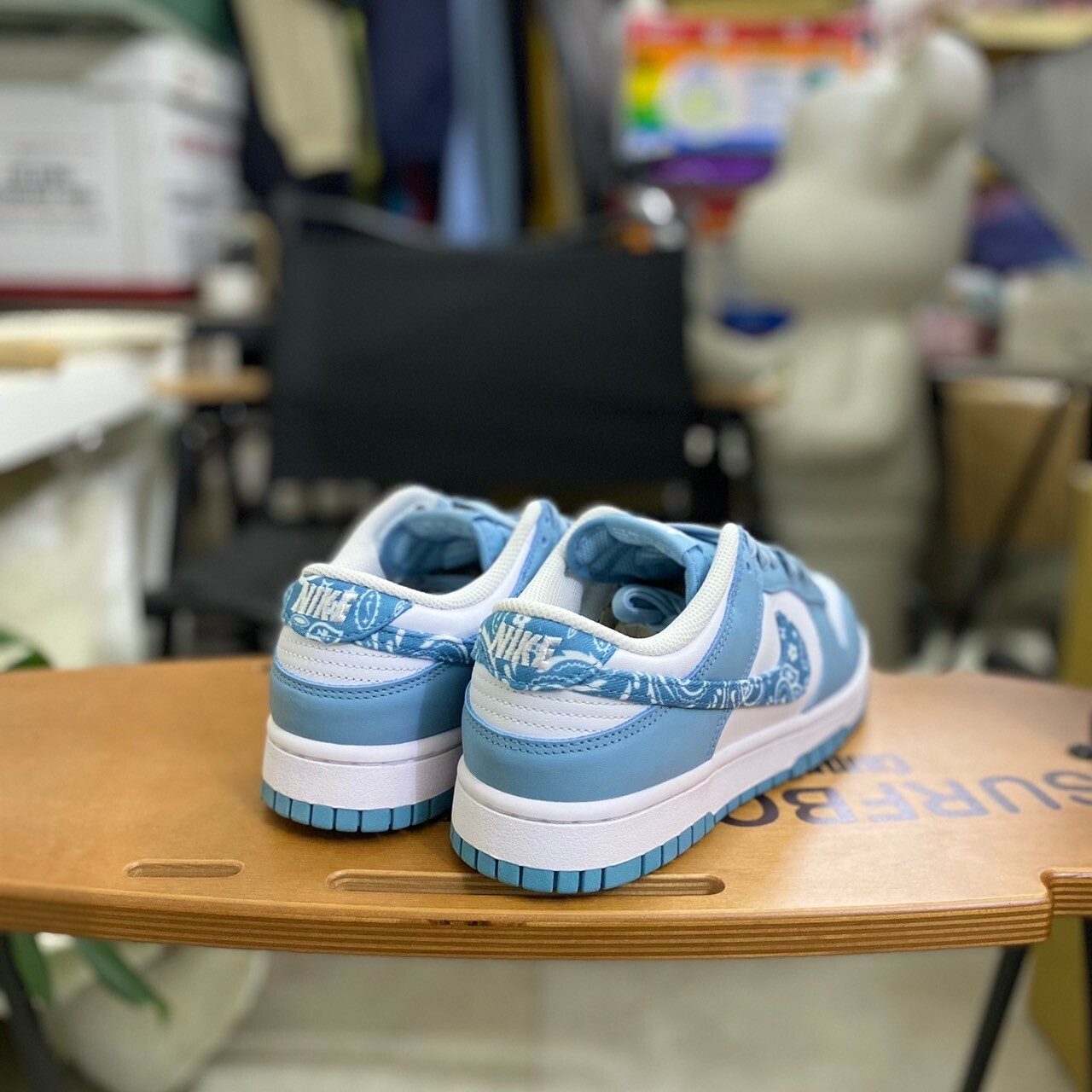 Nike Dunk Low 女款 天空藍 白藍變形蟲 DH4401-101