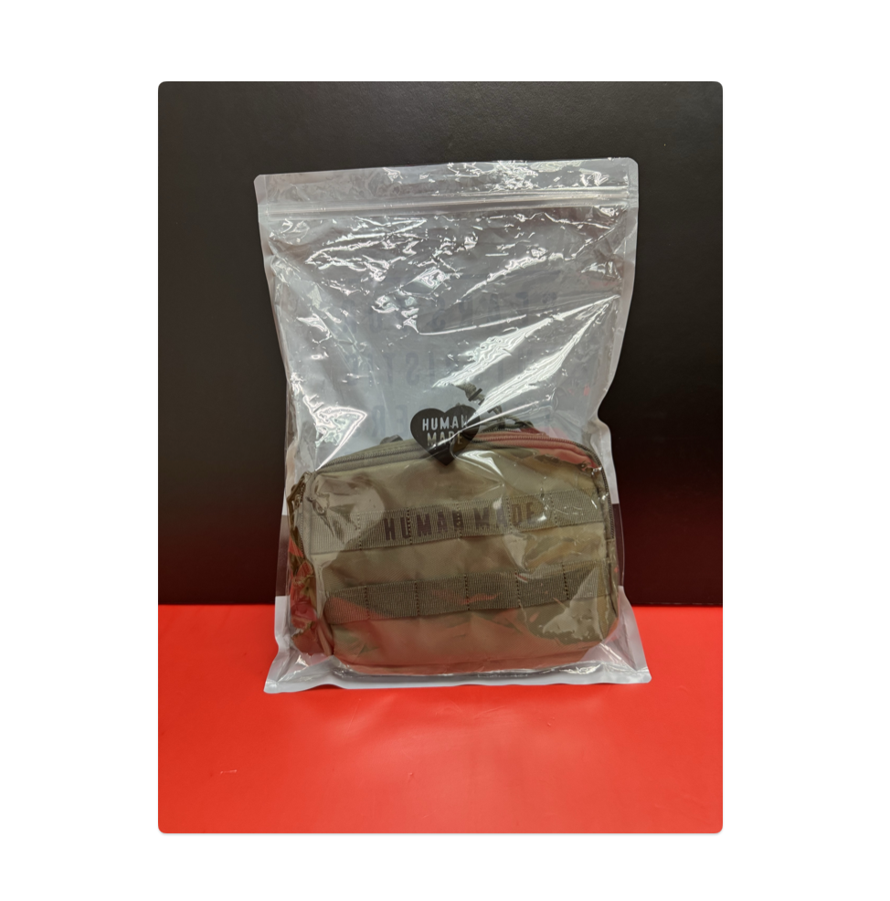Human Made MILITARY POUCH SMALL OLIVEDRAB