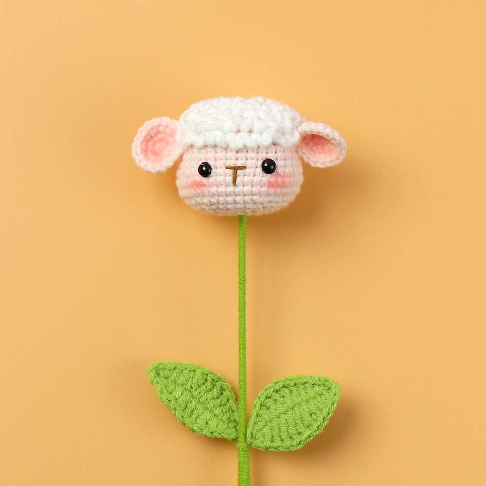 《3746》可愛編織小綿羊花(單支)