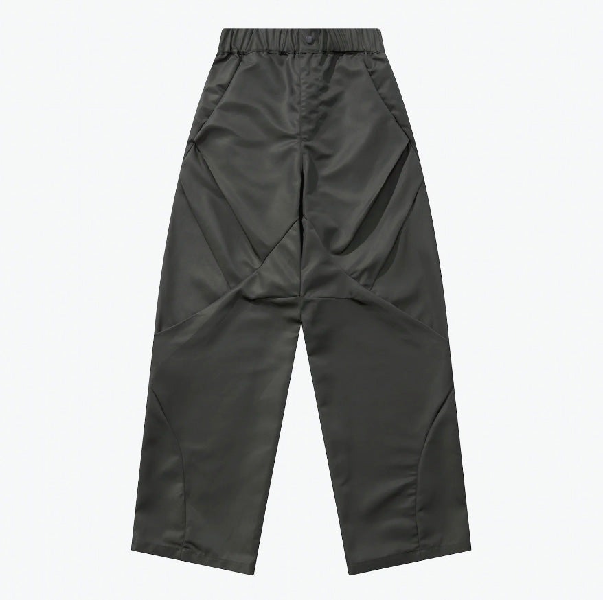 SENSE - Pleats Trousers 深灰色