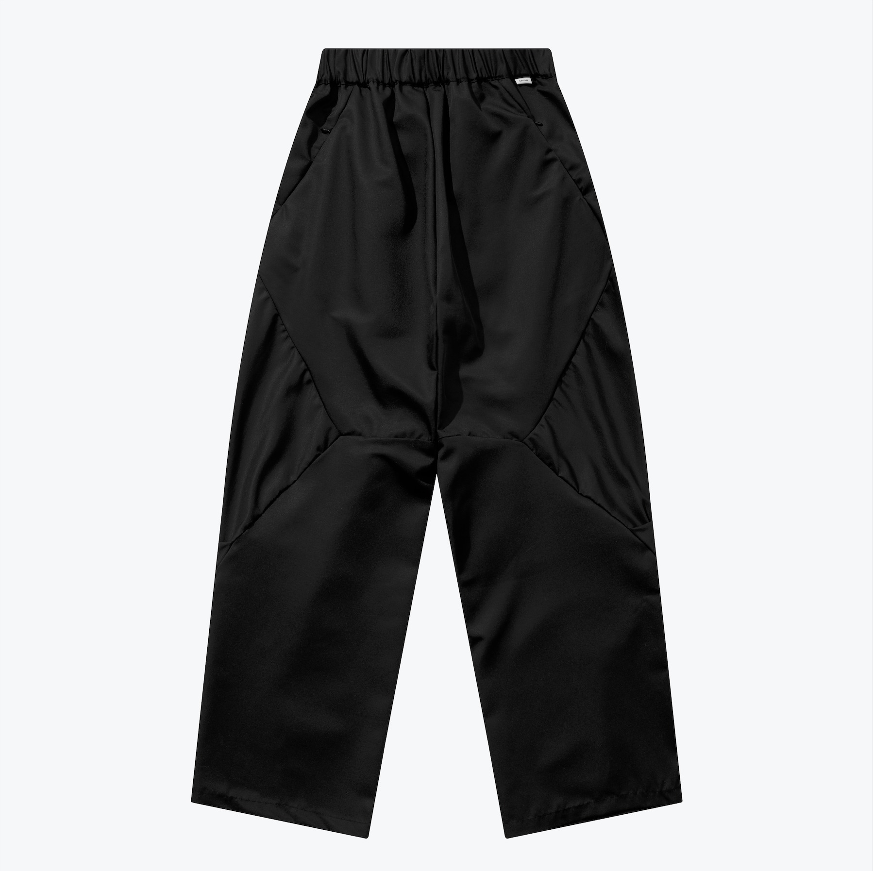 SENSE - Pleats Trousers 黑色