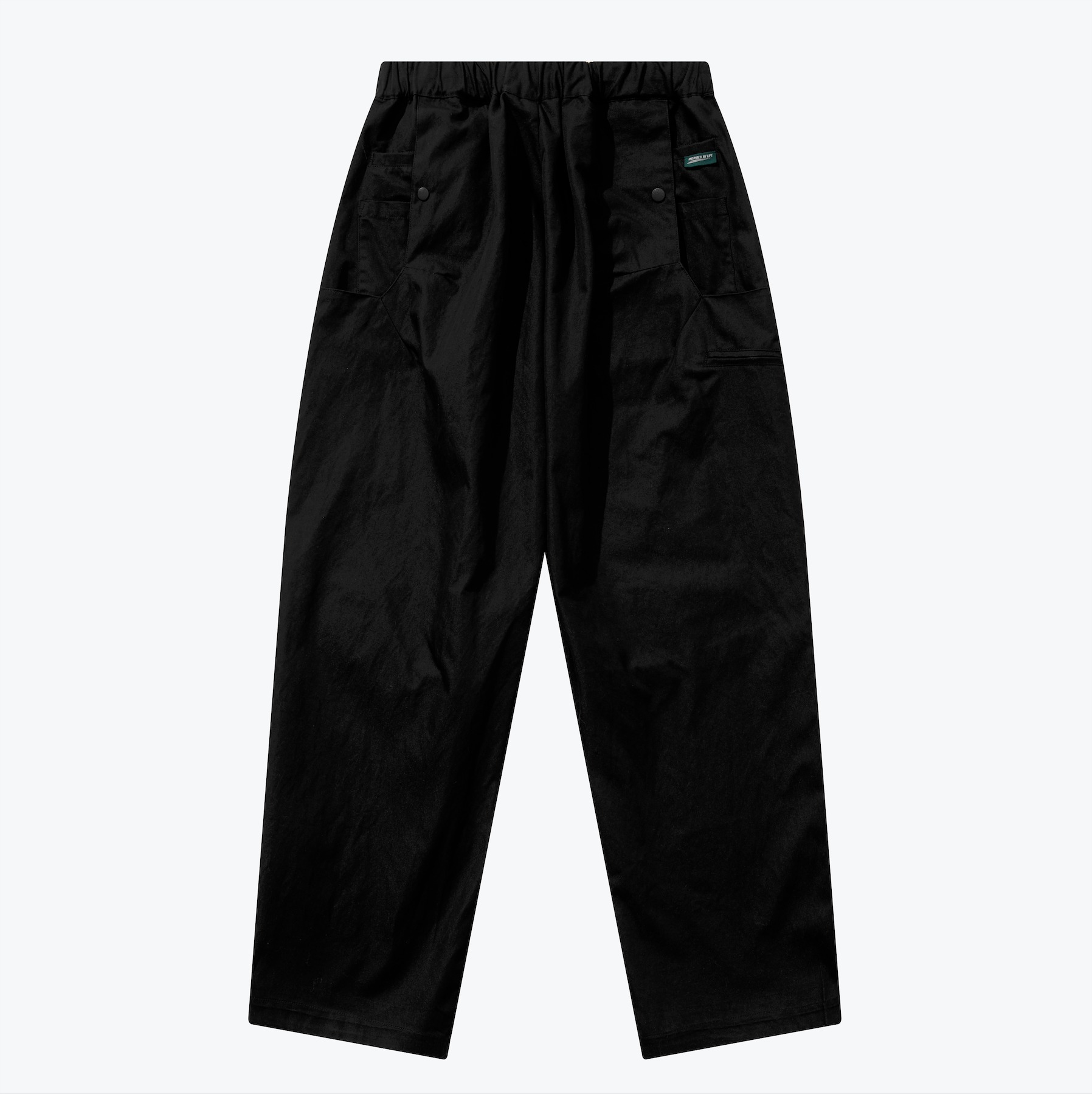 SENSE - Wide Cut Tech Trousers 黑色
