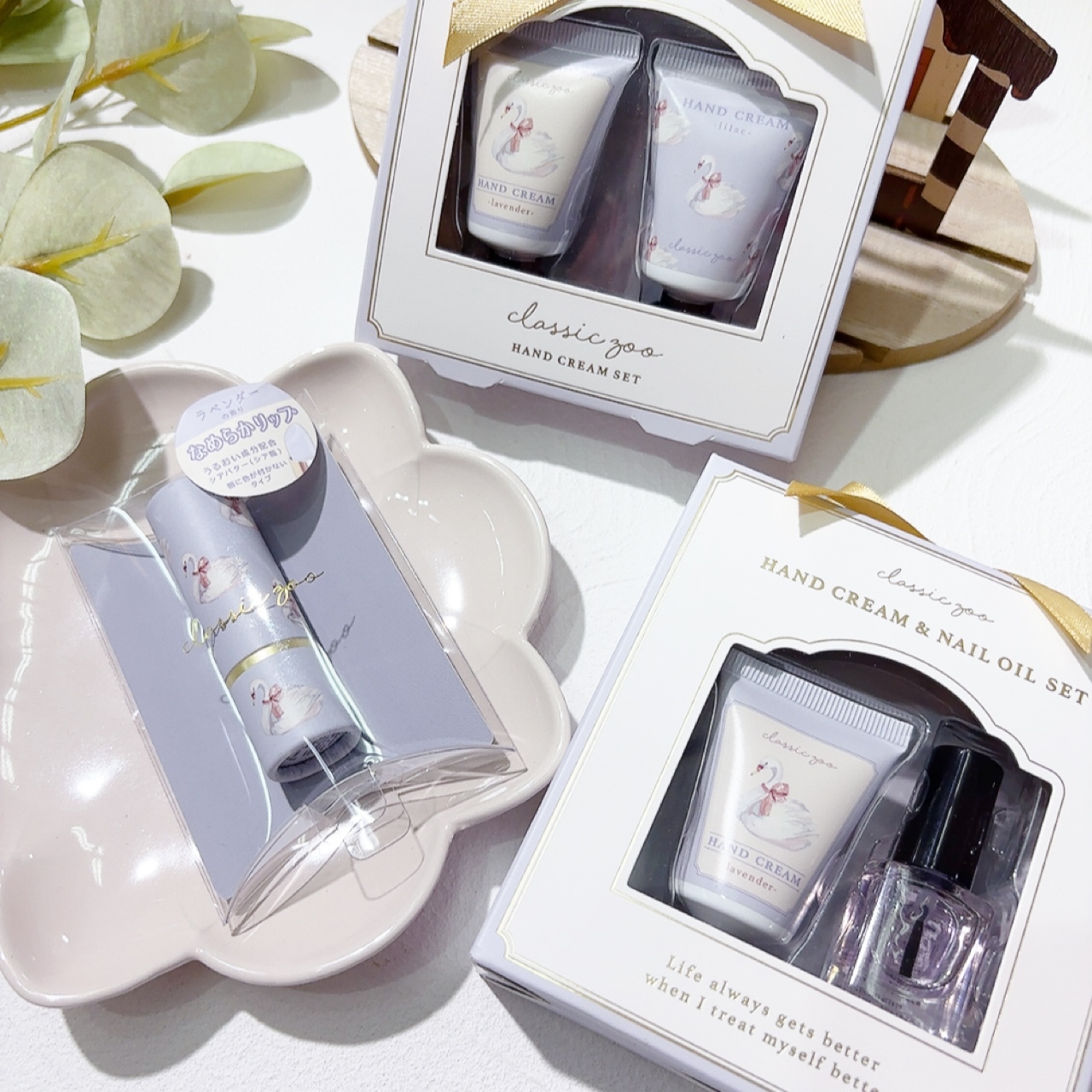 日本動物圖案護手霜&護甲油套裝