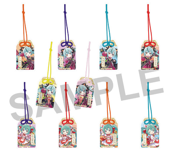 「ACG.GO」「預購」初音ミク×招き猫 御守風亞克力匙扣