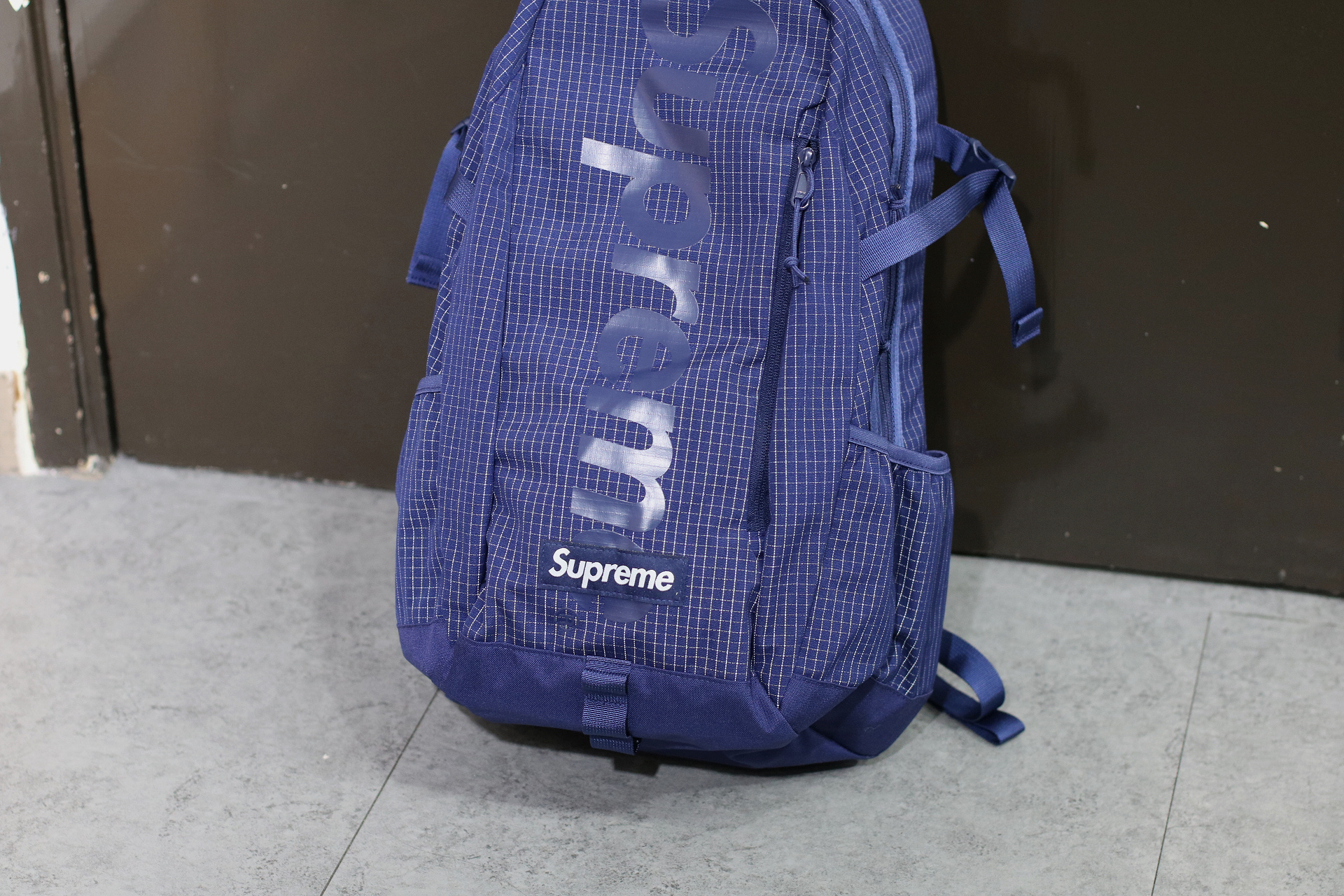 現貨Supreme SS24 Backpack Navy
