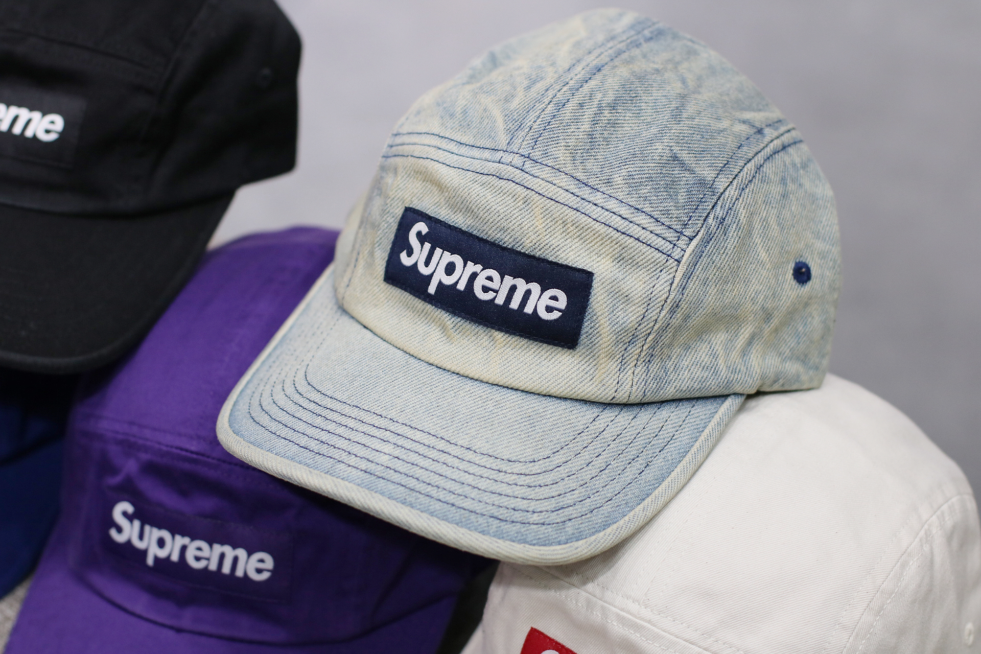 Supreme SS24 Washed Chino Twill Camp Cap