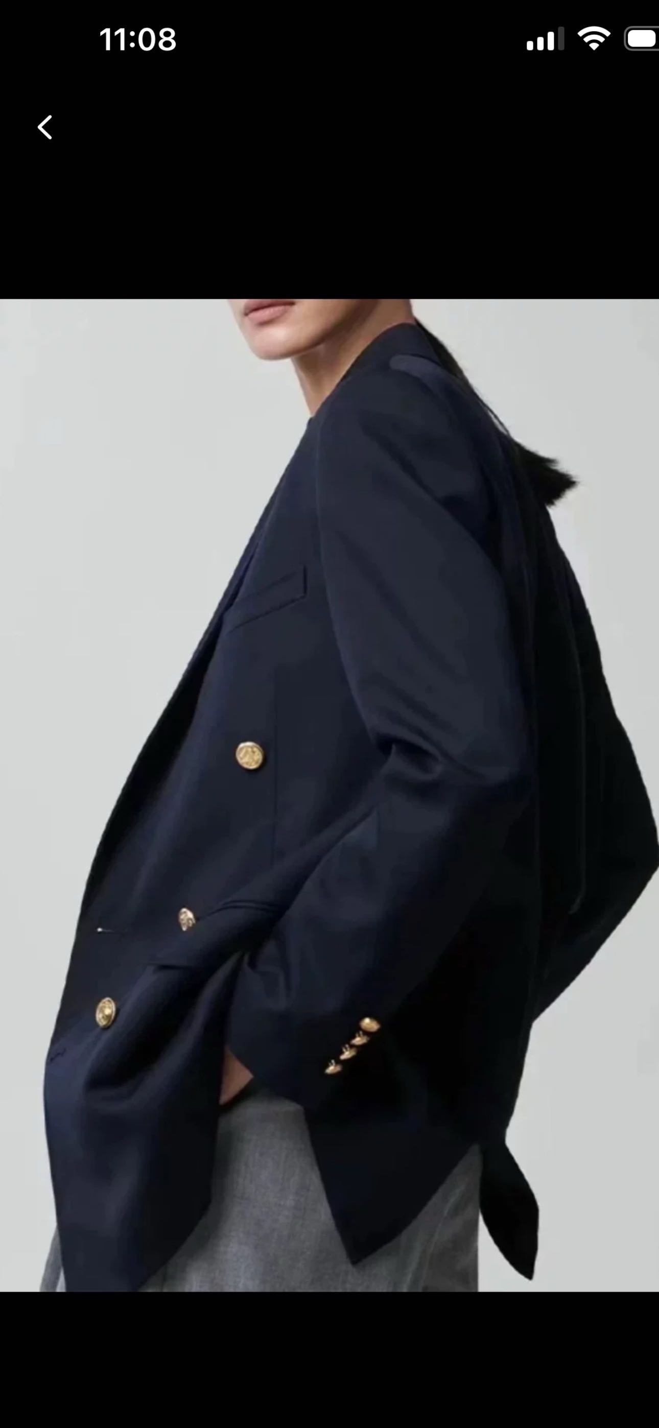 Max Mara -STUDIO 黑色西服 -M