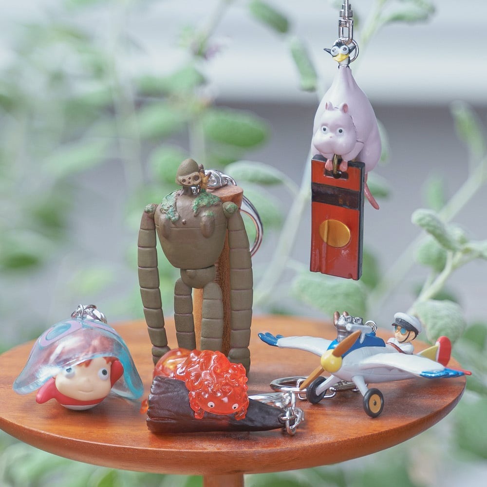 現貨┃宮崎駿 卡西法 霍爾的移動城堡 巨神兵 老鼠 風起 波妞 吉卜力 吊飾 鑰匙圈